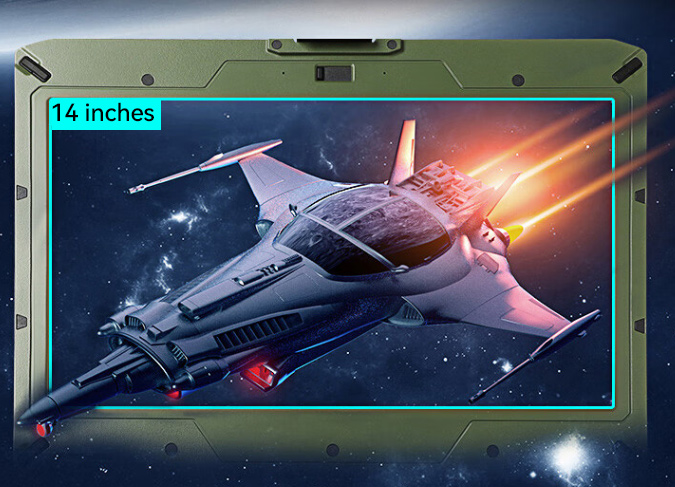 Military green design, outdoor exploration industrial rugged notebook recommendation