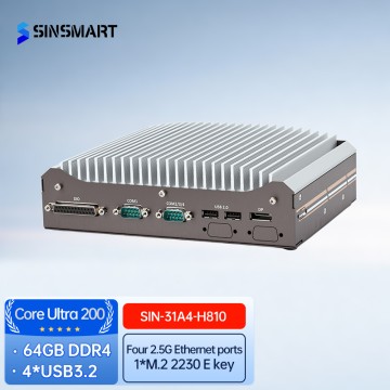 Intel® Core™ Ultra 200S AI computing platform Fanless mini pc