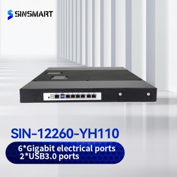 1U Fanless Rackmount PC Des...