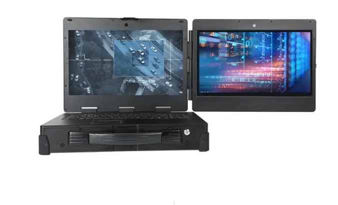 Application of reinforced dual-screen industrial notebooks in emergency drills and training