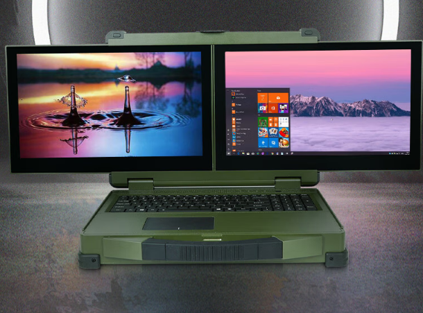 Mobile police upgrade, reinforced dual-screen industrial laptop makes law enforcement more efficient